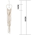 thumbnail image 1 of Tapiz Colgante De Pared De Macramé Bohemio, Atrapasueños De Corazón Hecho A Mano, Decoración Artística De Pared De Coche Para El Hogar, Regalo Para Cumpleaños, Día De San Valentín Sweethay HA023523-00, 1 of 7