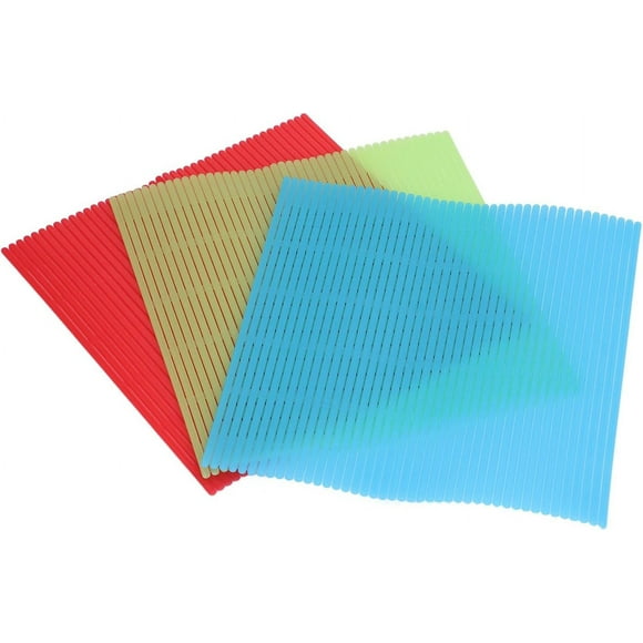 FYBTOSushi Roller Mat, Sushi Mat, Sushi Roller Mat, Japanese DIY Sushi Plate Roller, for Home Kitchen Restaurant 3PCS-0630