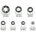 thumbnail image 3 of 280 Pcs Lock Washers Lock Washers, Steel Lock Washers Quick Lock Washers U, 3 of 5