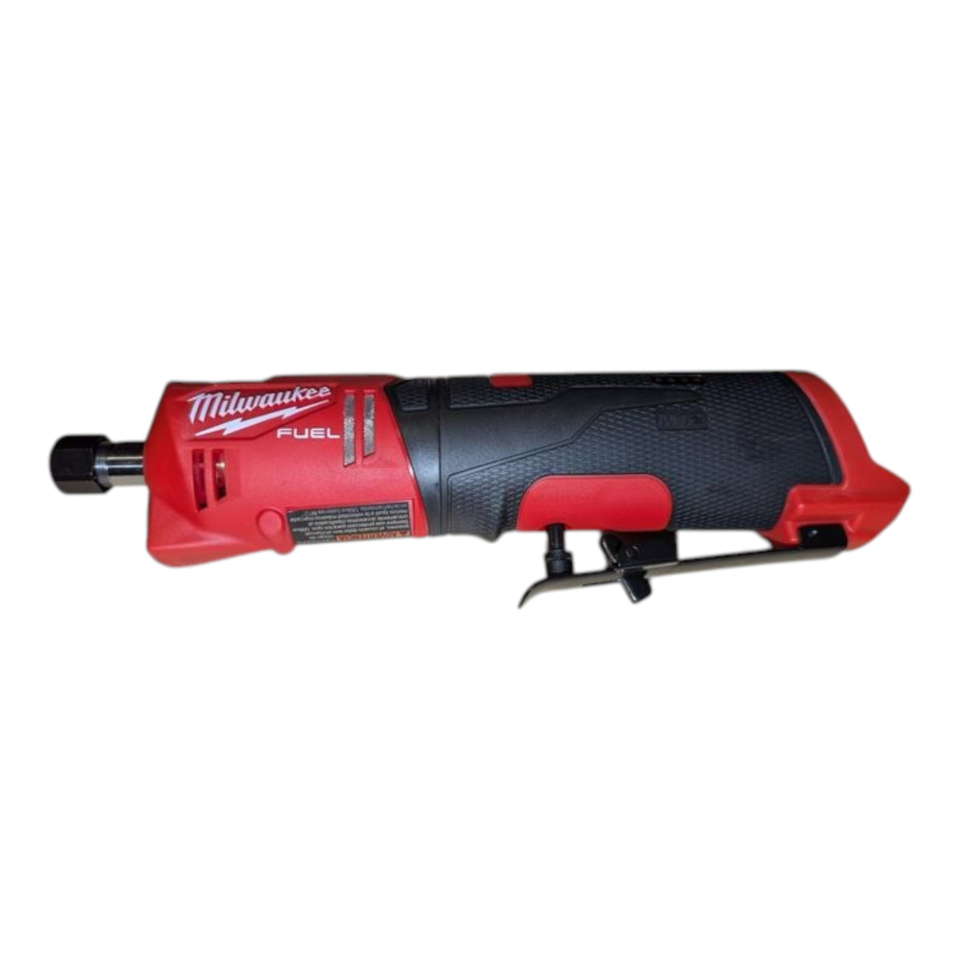 Milwaukee 2486-22 M12 FUEL™ 1/4" Straight Die Grinder Kit – Cordless Brushless Tool with 2 REDLITHIUM™ Batteries, Variable Speed, & 0.3 HP Motor Output