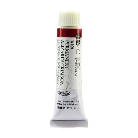 UPC: 0804551995101 | Artist Watercolor permanent alizarin crimson  5 ml (pack of 2)