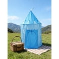 thumbnail image 5 of 2-3 Person Pop Up Play Tent, Foldable Kids Playhouse with Portable Design, Safe Construction & Carry Bag for Play, Indoor Fun, Outdoor Adventure, Toddler Activity, Party Games and Early Education, 5 of 6