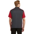 thumbnail image 2 of Sport-Tek ST652 Colorblock Micropique Sport-Wick Polo, Mens Polo Shirts, 2 of 2