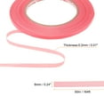 thumbnail image 2 of Uxcell 2 Rolls Wire Harness Cloth Tape 1/4"x164ft(6mmx50m) 0.2mm Thick Fabric High Adhesive Tearable Heat Resistant Tapes for Carpet Seaming Auto Cable Fixed, Pink, 2 of 7