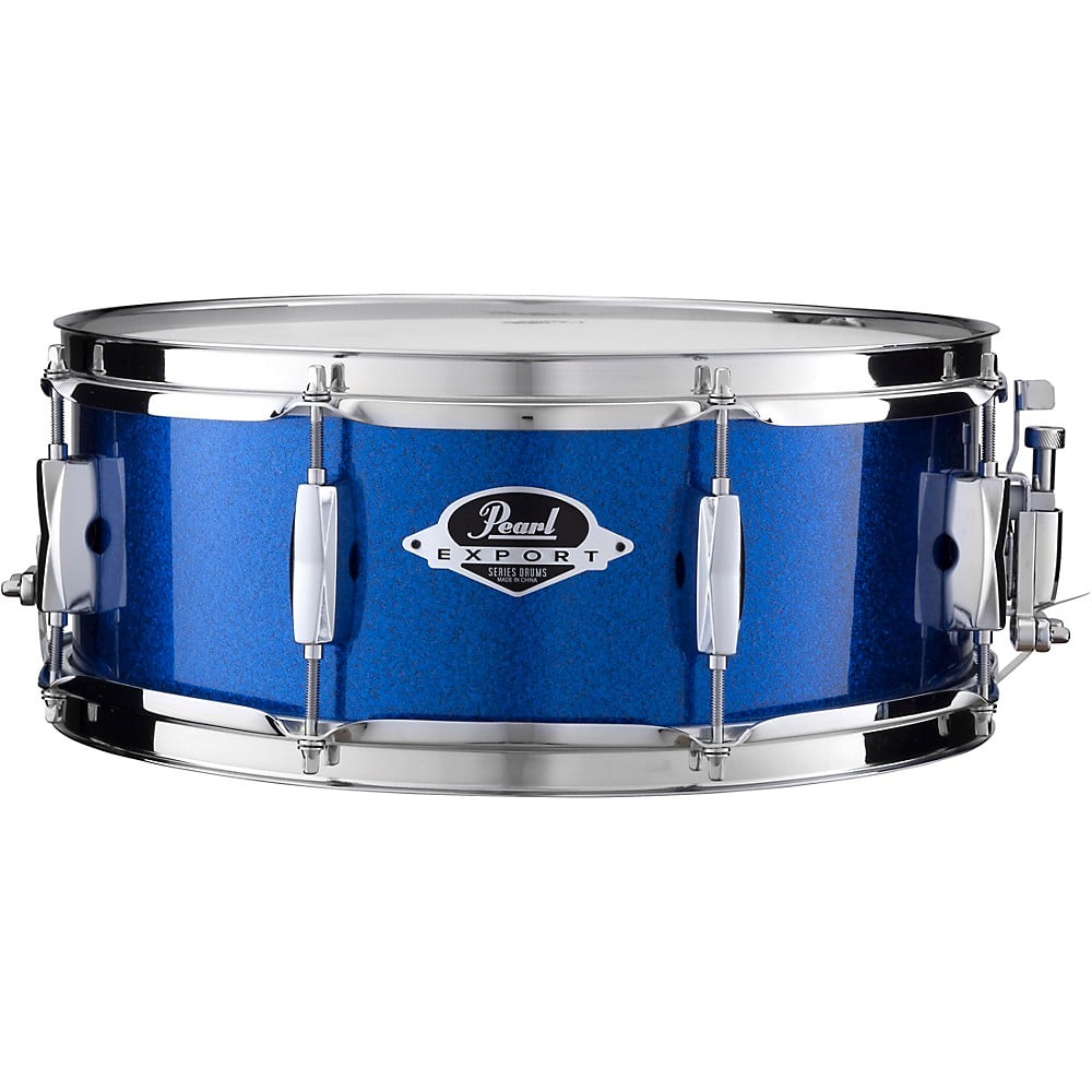 pearl-export-snare-drum-14-x-5-5-in-electric-blue-sparkle-walmart