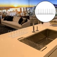 thumbnail image 4 of GOOHOCHY Organizador de fregadero de cocina moderno con soporte ajustable para platos y escurridor de cubiertos para un ahorro de espacio eficiente y un secado rápido., 4 of 8