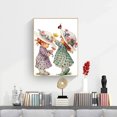 thumbnail image 4 of Cuadros Decorativos Diamond Painting 5D DIY Hat Girl Full Round Drill Rhinestone Kit (sz1169) Likrtyny embutido en tela, 4 of 7