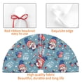 thumbnail image 4 of Sikiie Independence With Gnome 30-48 inches {designName} Print Christmas Tree Skirt Snowman Xmas Tree Skirt with Edge Christmas Decorations for Holiday Party, 4 of 7