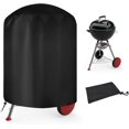 thumbnail image 1 of 70x70cm Couverture Ronde Pour Bbq Extrieur, Protection De Grill Pour Bbq, Rsistante Aux Uv Et L'eau, 210d Oxford Outdoor Bbq Cover Protector, Con, 1 of 4