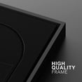 thumbnail image 4 of PixonSign Framed Wall Art Set Mid-Century Black Polygon Landscape Abstract Canvas Prints Geometric Splicing Modern Art Decoration Minimalist for Living Room, Bedroom, Office - 24"x36"x2 Black, 4 of 5