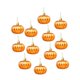 thumbnail image 4 of Calabaza colgante de Halloween BLESIY decoración de otoño adorno de bola naranja, 4 of 8