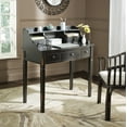 thumbnail image 2 of SAFAVIEH Landon Solid Contemporary Black 5 Drawer Writing Desk (36.2 in. W x 19.1 in. D x 40.5 in. H), 2 of 13
