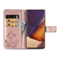thumbnail image 3 of Allytech Galaxy Note 20 Wallet Case, Premium PU Leather Folding Stand Shockproof Anti-scratch Credit Cards Holder Wallet Case TPU Back Cover for Samsung Galaxy Note 20, Rosegold, 3 of 15