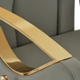 thumbnail image 5 of BarberPub Reclining Barber Chair with Adjustable Headrest, Hydraulic Pump Salon Hair Chair, 5 of 9