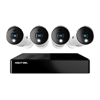 Night Owl Security System: 4K Wired DVR with Bluetooth, Indoor