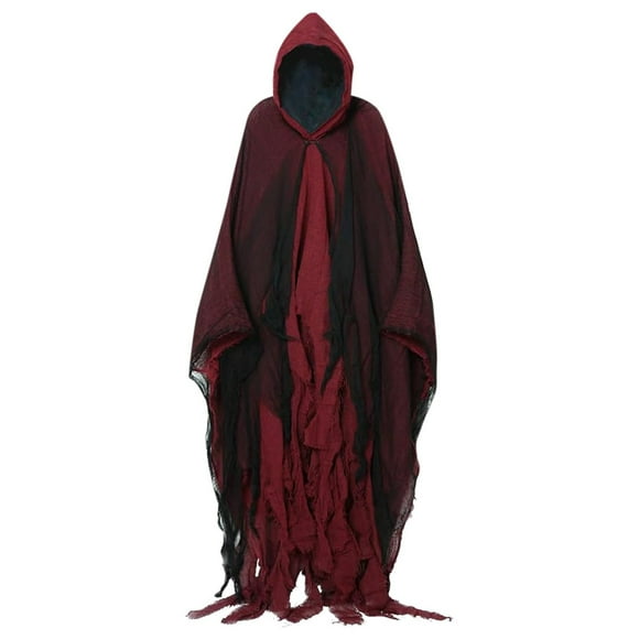 Wijhcboe 2025 Halloween Adult Cloak Witch Shawl Cloak Grim Costume Ladies Wraps And Shawls Or Capes with Sleeves Scary Prank Costume Props Winter Shawls for Women with Sleeves Cotton Scarf for Women