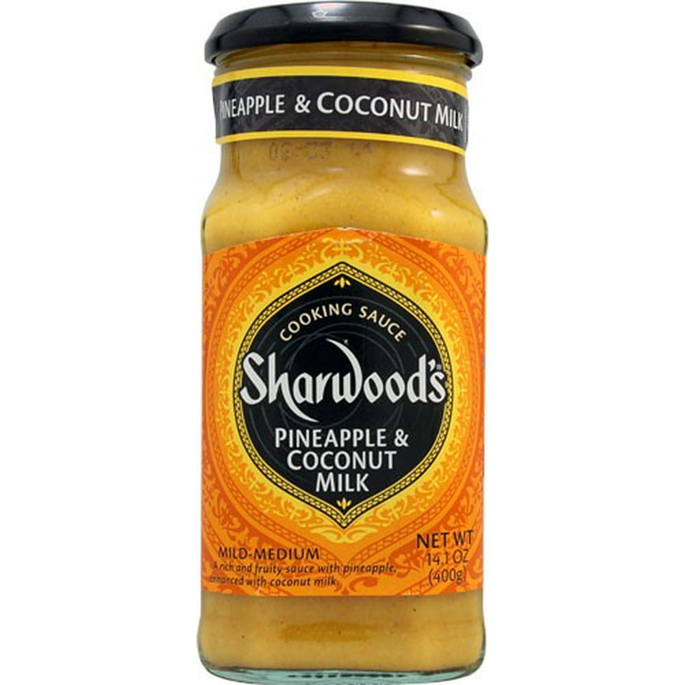 Sharwood's Cooking Sauce Pineapple & Coconut Milk, 14.1 Oz Walmart