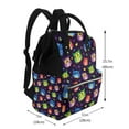 thumbnail image 2 of Pofeuu Owls And Hearts Print Diaper Bag Backpack, Multifunction Travel Pack Maternity Baby Changing Bags, Large Capacity, Waterproof, 2 of 6