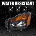 thumbnail image 6 of Spec-D Tuning Black Headlights Amber Compatible with 2004-2015 Nissan Titan, 2004-2007 Armada, L+R Pair Head Light Lamp Assembly, 6 of 6