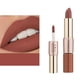 thumbnail image 3 of 2 en un aterciopelado suave mate lápiz labial de larga duración brillo de para niñas mujeres maquillaje - 02 Salvador Dali maquillaje de lápiz labial mate, 3 of 8