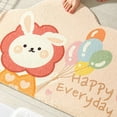 thumbnail image 1 of Cute Bathroom Rug Cute Bath Quick Dry Floor Mat Cute Bathroom Entrance Door Mat Cute Bathroom Mat Minimalist Water Absorption Skid Resistant Bath Quick Dry Floor Mat For Home, 1 of 5