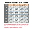 thumbnail image 3 of SAYFUT Womens Loose Fit Shirt Long Dress Rainbow Button Down Roll up Sleeve Stripes Maxi Dress Pockets Plus Size S-3XL, 3 of 6