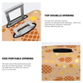 thumbnail image 5 of Lsque Pineapples Printed Luggage Cover, Travel Luggage Protector,Scratch and Dirt Resistant, Fits 18-32 Inch Luggage - Medium, 5 of 9