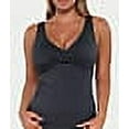 thumbnail image 5 of Sunsets Swimwear Slate Seagrass Texture Elsie Tankini Top, 5 of 6