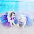 thumbnail image 2 of Pet Dog Clothes for Small Dogs Cat Apparel Puppy Outfits and Dresses, Fluffy Hemlines Pet Clothes, 2 of 7