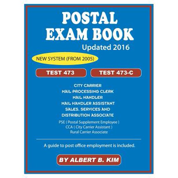 Postal Exam Book For Test 473 and 473C