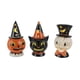 thumbnail image 2 of Transpac Juego de 3 figuritas decorativas de Halloween con luces LED de aspecto vintage de diseño de Johanna Parker Transpac H8606-SET, 2 of 4