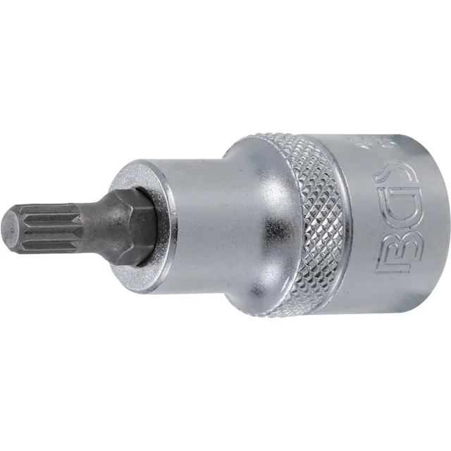 DADO CON PUNTA SPLINE (XZN) | 1/2" | M6 | BGS 4351