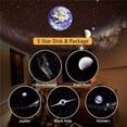 thumbnail image 6 of Holographic Night Light Projector, HD Smart Dynamic 5D, Plug and Play HD 2-in-1 Galaxy Star Projector,360 Rotating, USB Powered, with 5 Films, 6 of 10