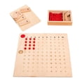 thumbnail image 2 of lionlar Wooden Math Manipulatives Homeschool Bead Boxed for Girls Boys Kids Children multiplication, 2 of 9