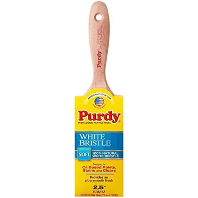 Pincel Purdy 145380425, cerdas blancas, 6,4 cm