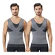 thumbnail image 1 of Chalecos Faja Hombre Camisetas Deportivas De Compresión 2pcs, 1 of 6