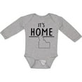 thumbnail image 3 of Inktastic It's Home- State of Idaho Outline Boys or Girls Long Sleeve Baby Bodysuit, 3 of 5
