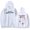 white, variant on BABYMONSTER SEE YOU THERE Hoodies Merch Women Men Fashion Casual Hooded Sweatshirts