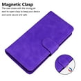 thumbnail image 6 of SaniMore Wallet Case for Samsung Galaxy S23 Plus 6.6 inch, Magnetic Clasp Flip Kickstand Luxury PU Leather Cover Built-in Cash & Card Slots RFID Blocking for Samsung S23 Plus, Purple, 6 of 7