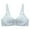 bleu, variante sur MKLEKYYBrassiere Sport Femme Women's Front Side Buckle Lace Edge without Steel Ring Movement Seamless Gathering Adjustment Yoga Sleep Grand Bra