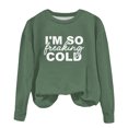 thumbnail image 4 of TFEOQRY Tween Girls Fashion Blouse Crewneck Sweatshirt Long Sleeve Pullover Tops, 4 of 6