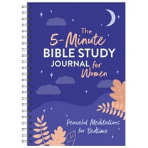 The 5-Minute Bible Study Journal for Women: Peaceful Meditations for Bedtime