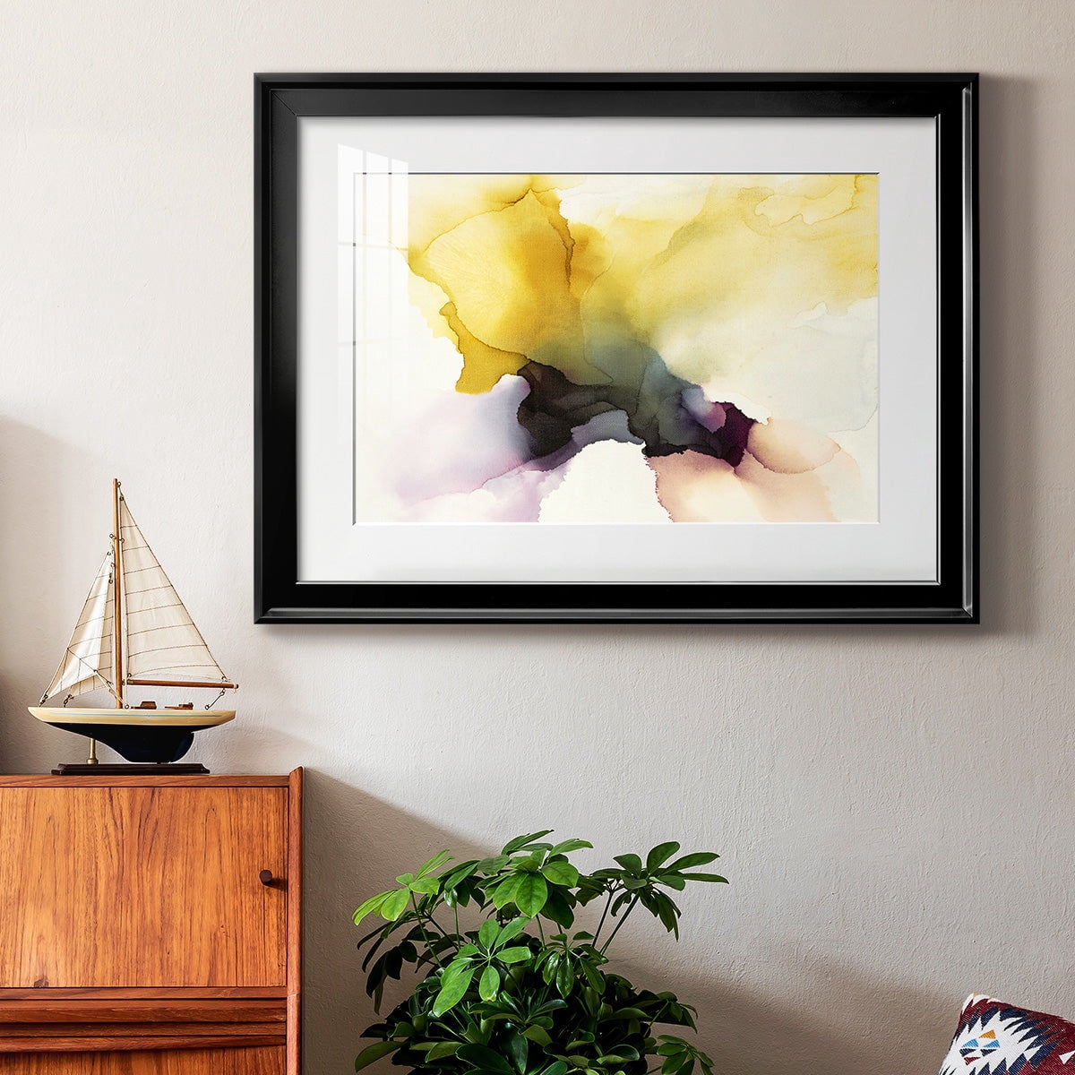 Never Have I Laid Eyes on Equal Beauty in Man or Woman Premium Framed Print - Ready to Hang