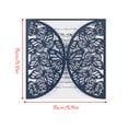 thumbnail image 3 of 10pcs Pearl Paper Floral Invitation Cards Invitation Holders with Blank, 3 of 8