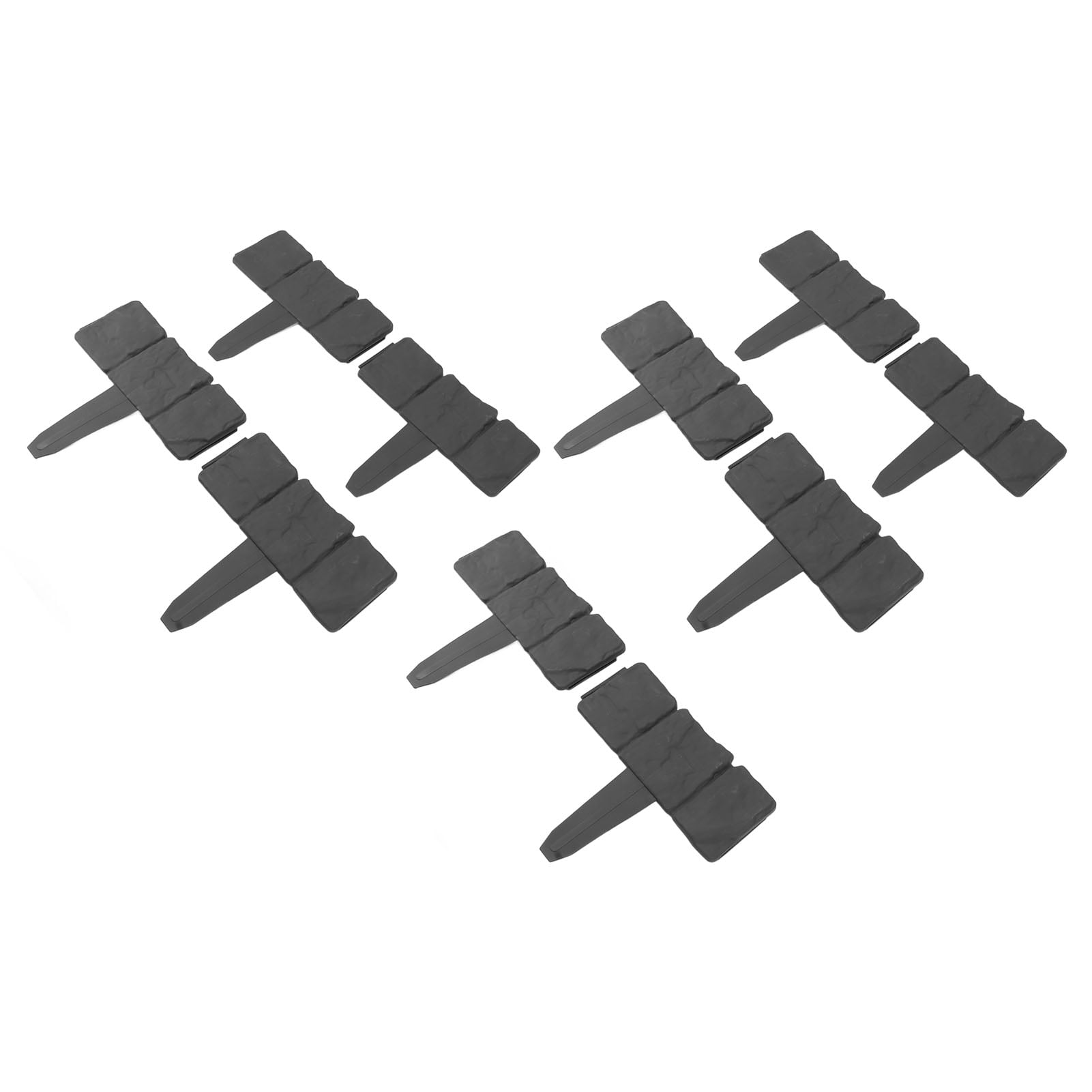 Garden Edging Border, Weatherproof Plastic Garden Edging Stone Border