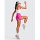 thumbnail image 3 of Shorts CRZ YOGA de Cintura Alta con Forro de Malla y Corte Lateral 3" XL, 3 of 6