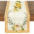 thumbnail image 1 of SOVCFOE 100% Linen 13.8x108 Inch(35x274 cm) Long Washable Reusable Table Runner for Fall/Autumn/Pumpkin/Thanksgiving Decoration, 1 of 5