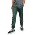 thumbnail image 5 of G-Style USA Men's Striped Athletic Jogging Windbreaker Track Pants TR573 - Green - Large, 5 of 5