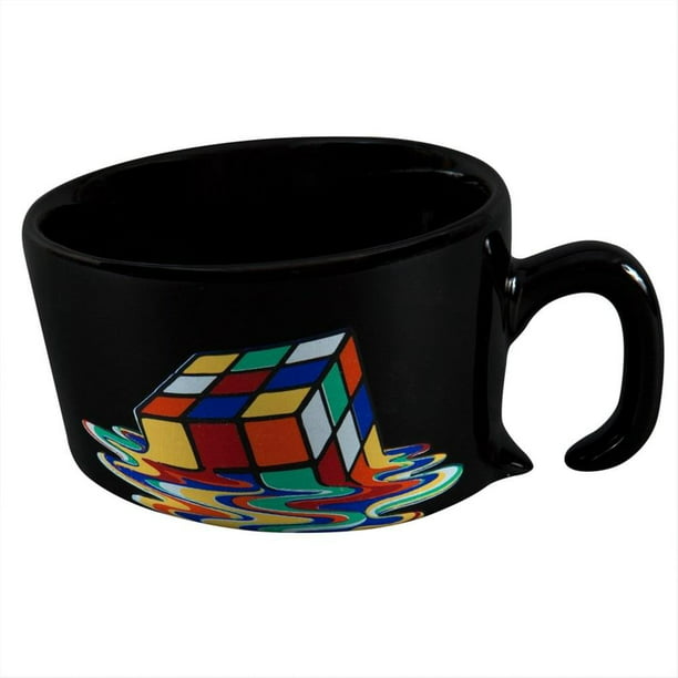 Tasse en Céramique de 8 Oz à Fond de Cube de Rubik