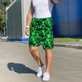 thumbnail image 6 of Yiaed Green Monster for Men's Soft Sleep Pajama Short Lounging Pajama Shorts-Small, 6 of 6